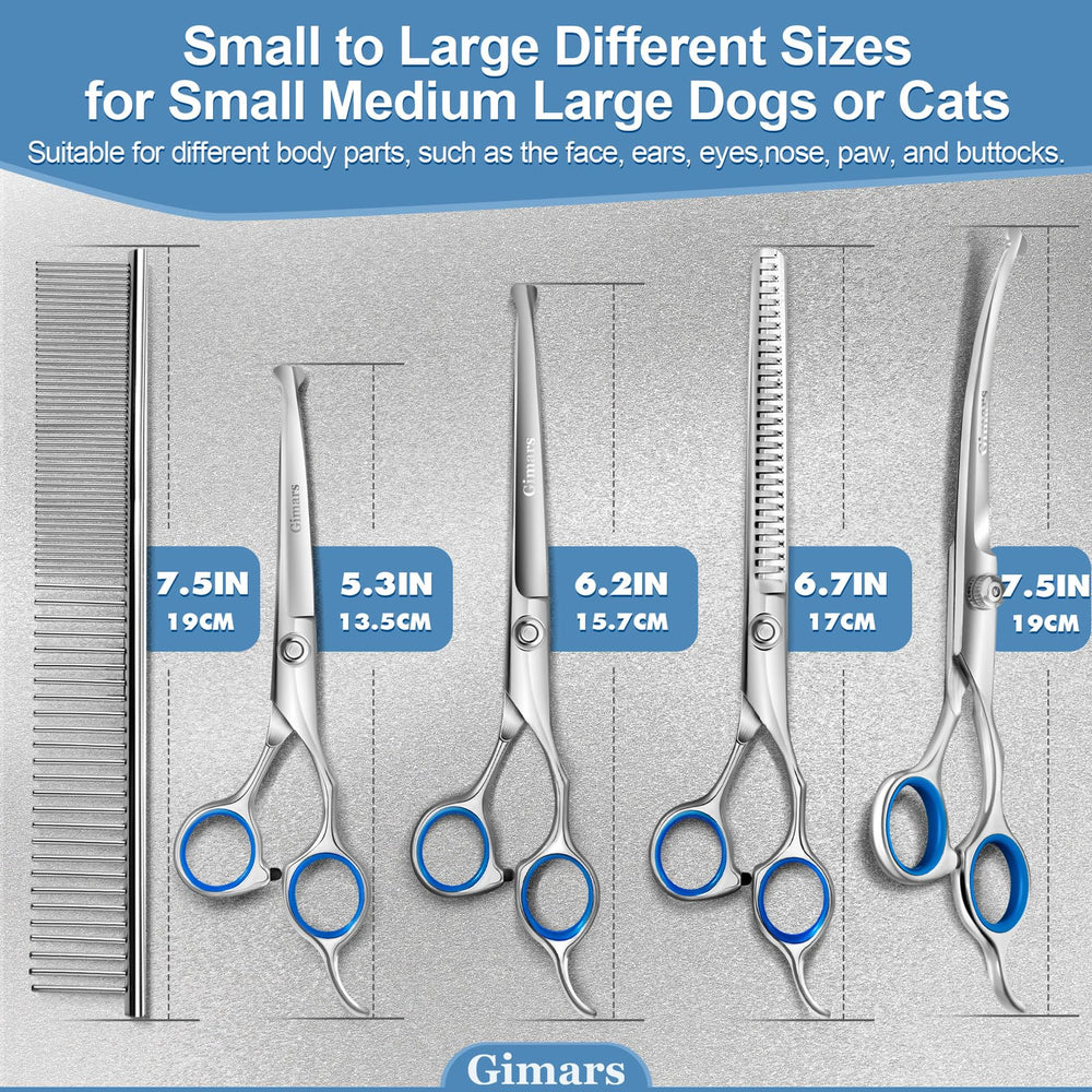 Gimars 6-in-1 grooming set for professional or at-home use.