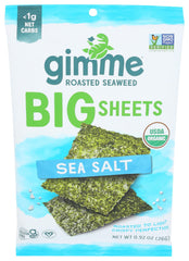 GIMME Organic Wrap N' Roll seaweed sheets for easy on-the-go snacking