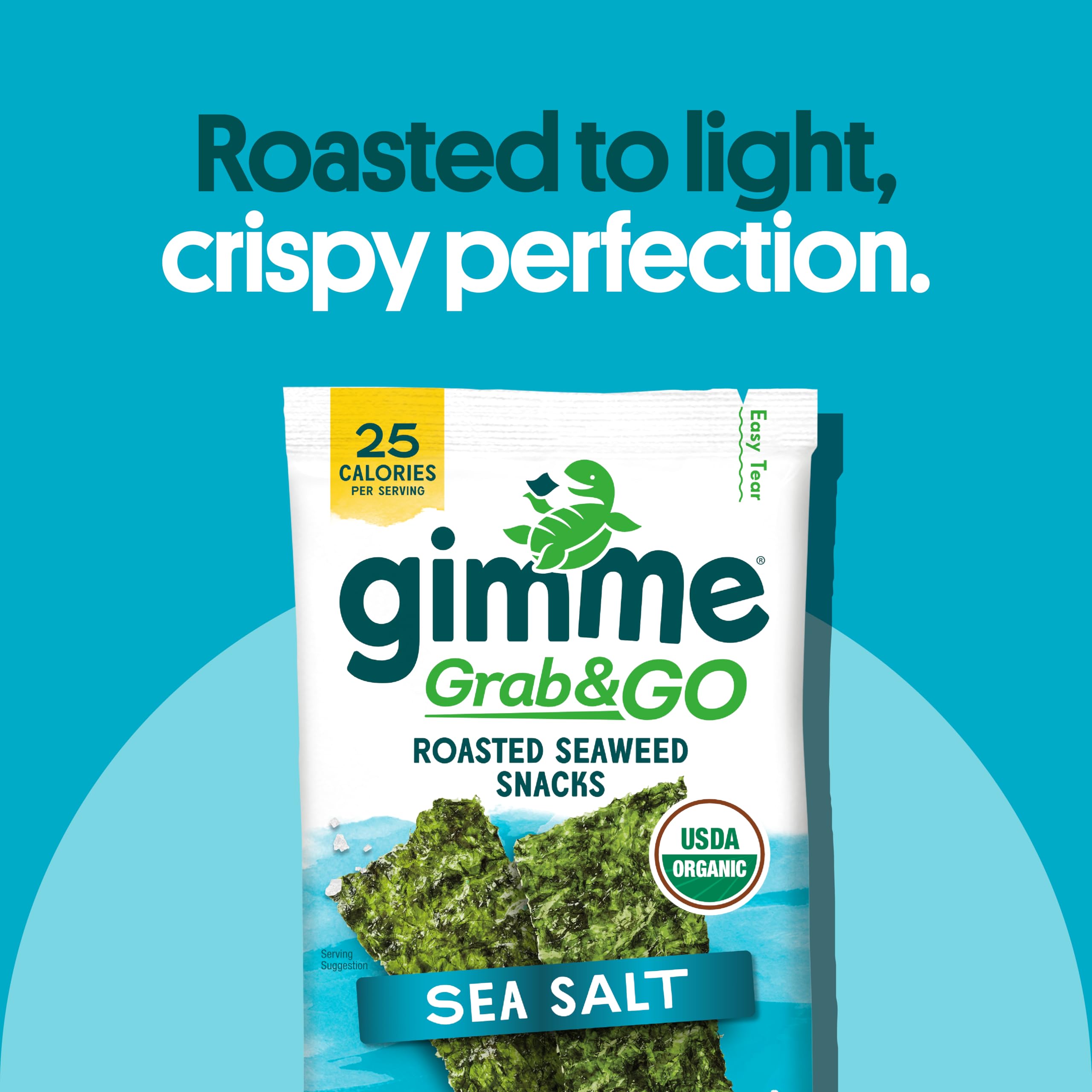 gimMe Seaweed Grab & Go omega-3 rich plant-based snack