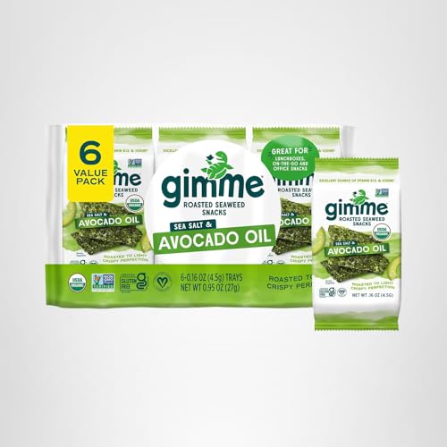 gimMe seaweed kids and adults snack ready for travel