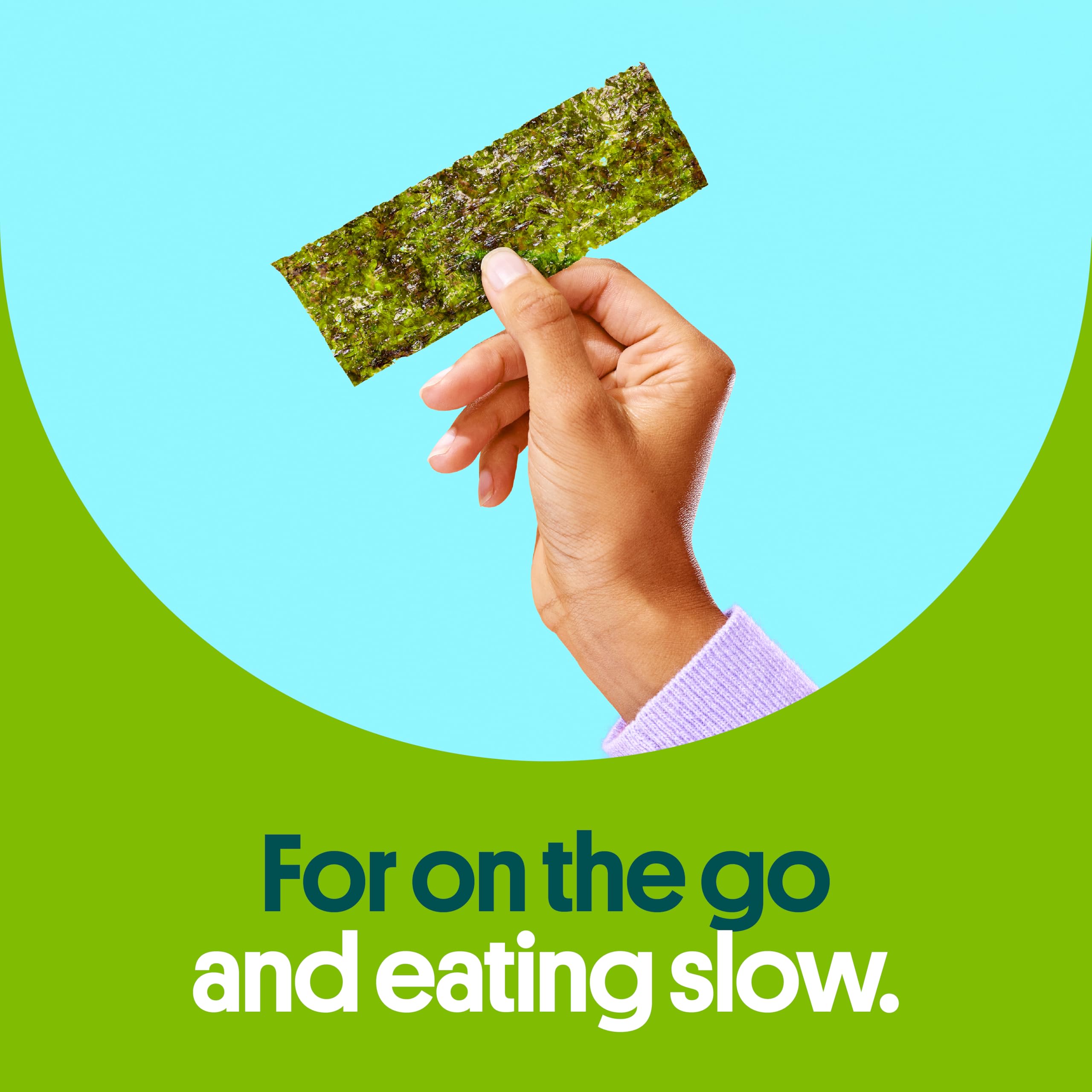 GimMe seaweed is sustainably harvested from Korea and non-GMO.