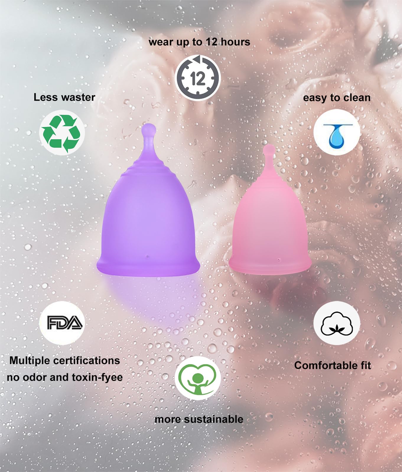 Ginalaia leak-proof design supports worry-free wear during exercise and swimming