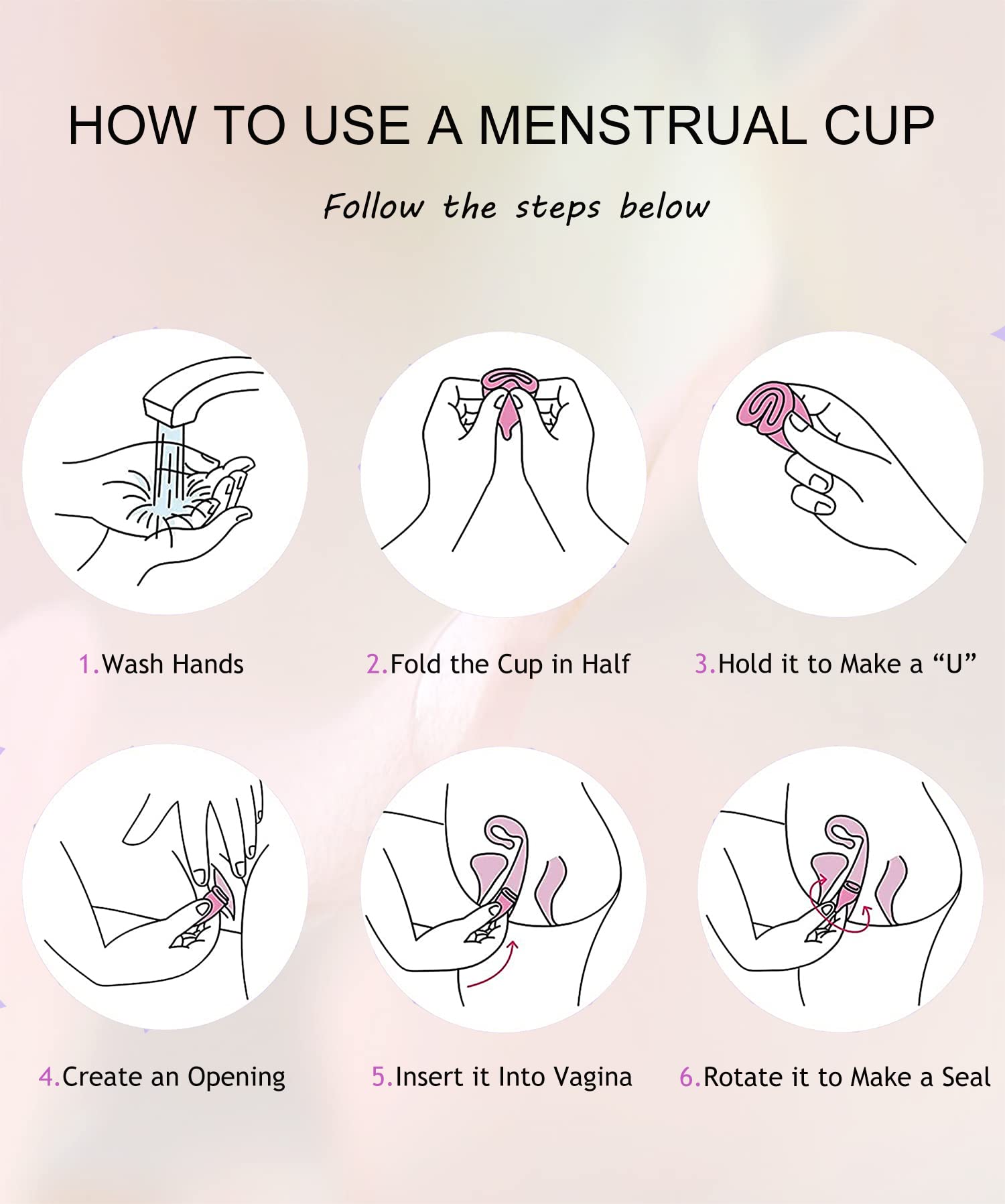 Ginalaia reusable cup as an alternative to pads and tampons