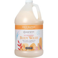 Ginger Lily Farms Botanicals Coco Mango bottle ready for daily cleansing with vegan formula.