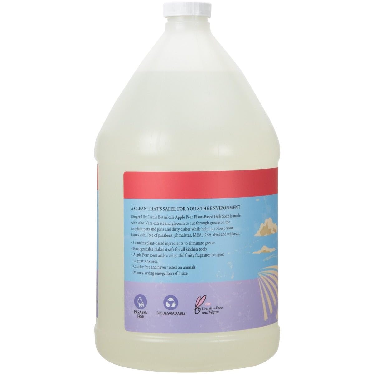 Biodegradable ingredients with Aloe Vera support eco-friendly kitchen care
