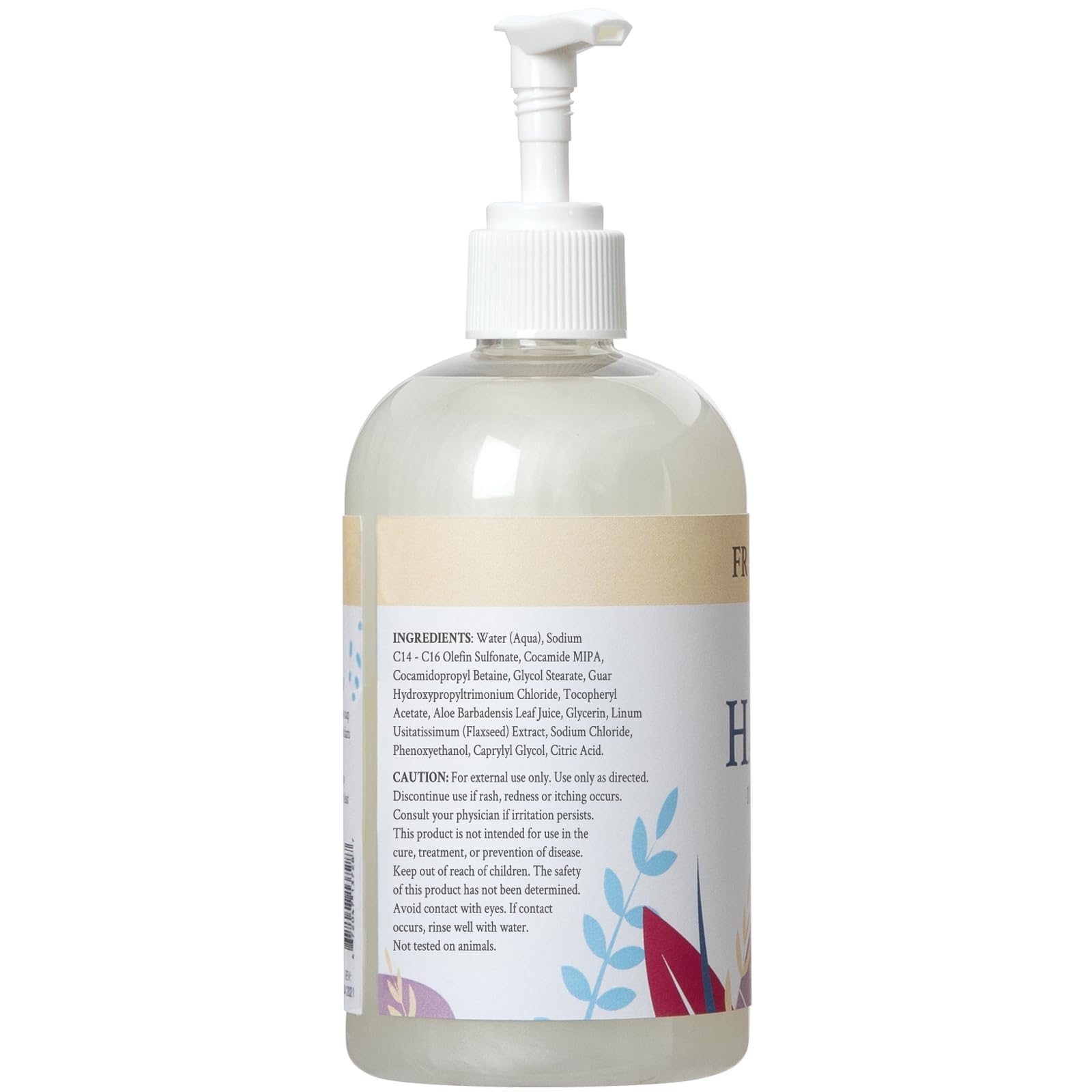 Ginger Lily Farms unscented formula lathers richly for sensitive hands.
