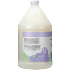 Ginger Lily Farms botanicals ingredient list on bottle showing vegan and cruelty-free details.