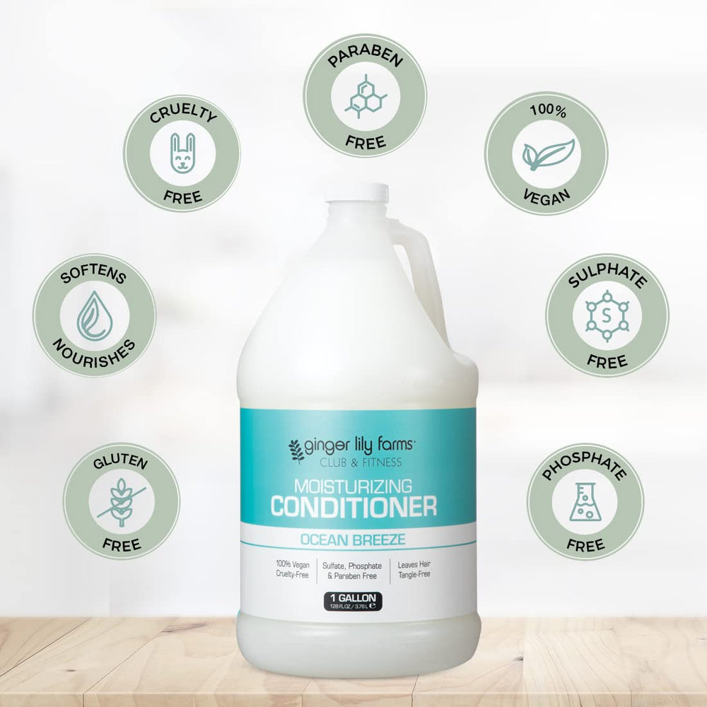 Commercial refill bottle ready for locker rooms or salons.