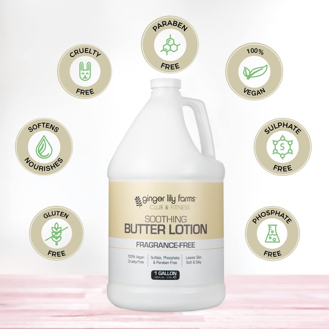 Ginger Lily Farms vegan cruelty-free certification signals ethical skincare.
