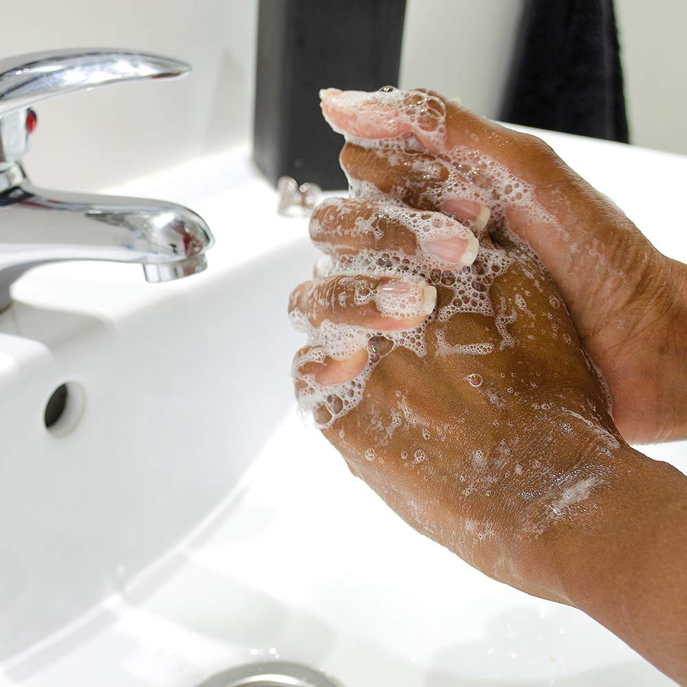 Ginger Lily Farms ZeroDerm dispenser-friendly refill for efficient, hygienic upkeep.