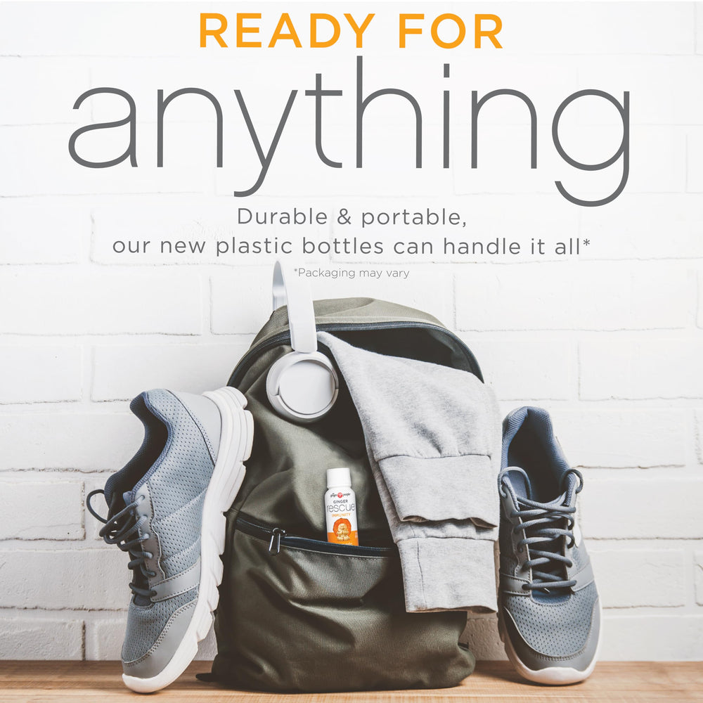Plastic bottle design emphasizes durability and recyclable packaging.