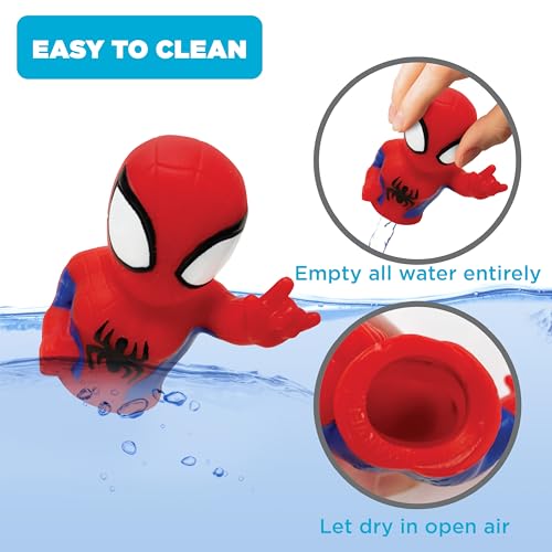 Ginsey Miles Morales finger puppet bath adventure for kids.