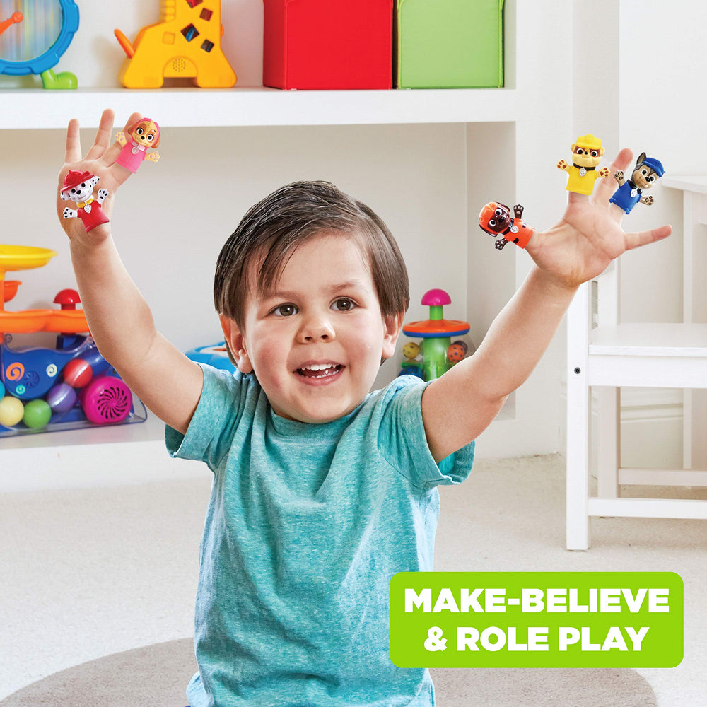 Ginsey PAW Patrol puppets drying quickly after bath play.