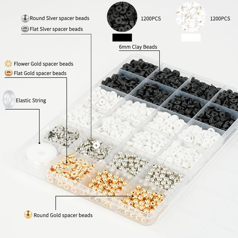 Gionlion four-color clay bead palette for versatile, on-trend designs.