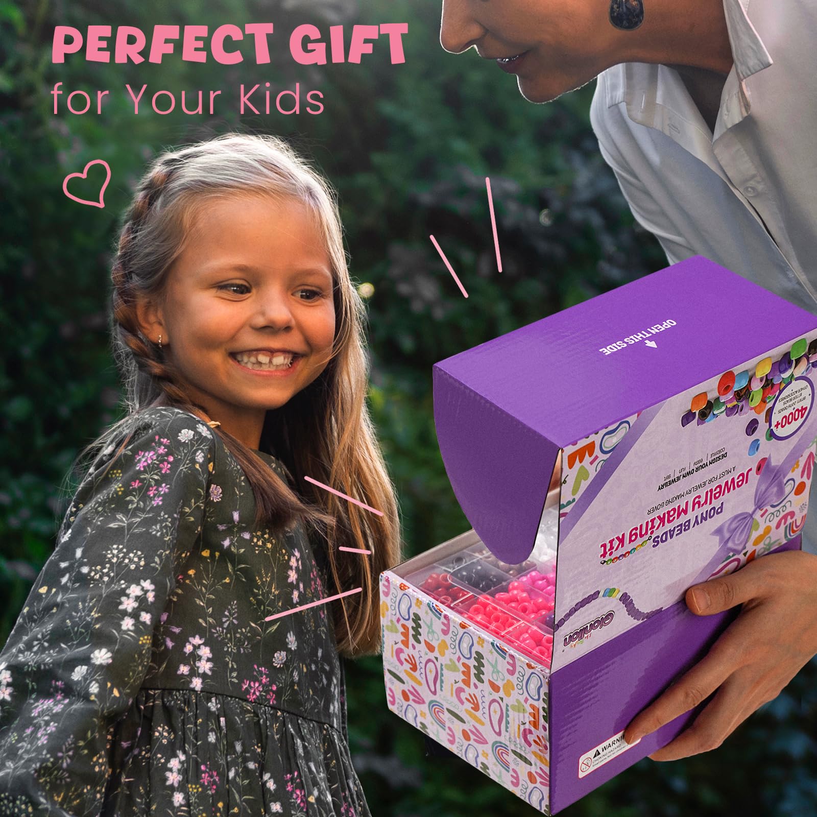 Gionlion gift-ready packaging makes a thoughtful craft kit for gifting.
