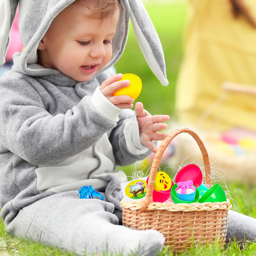 Giraffe eggs serve as basket fillers and party favors for celebrations