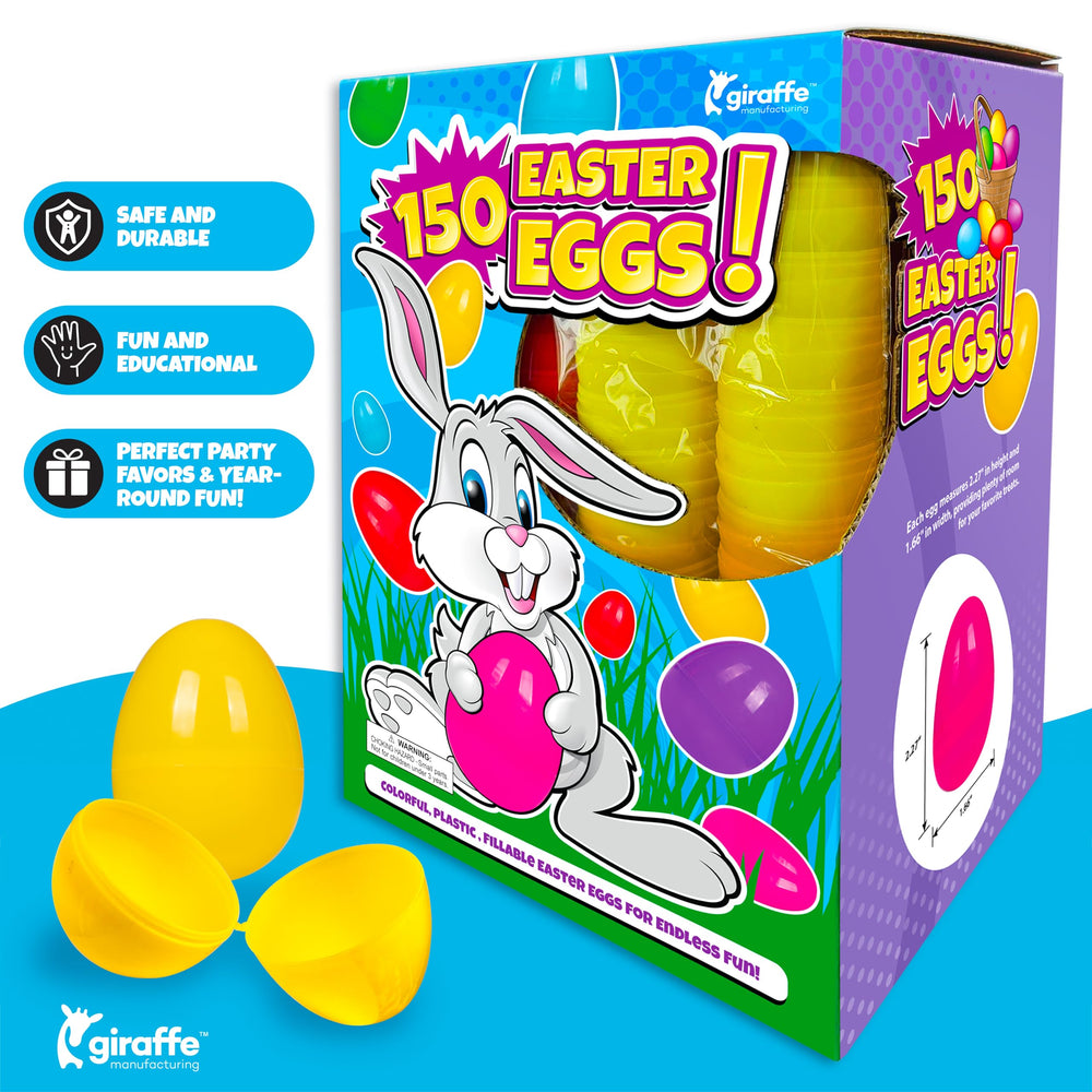 Giraffe Manufacturing eggs reusable and easy to store