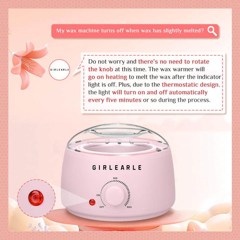 GIRLEARLE Brazilian bikini area use for longer-lasting results at home.
