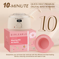 GIRLEARLE cream wax beads for smooth hair removal