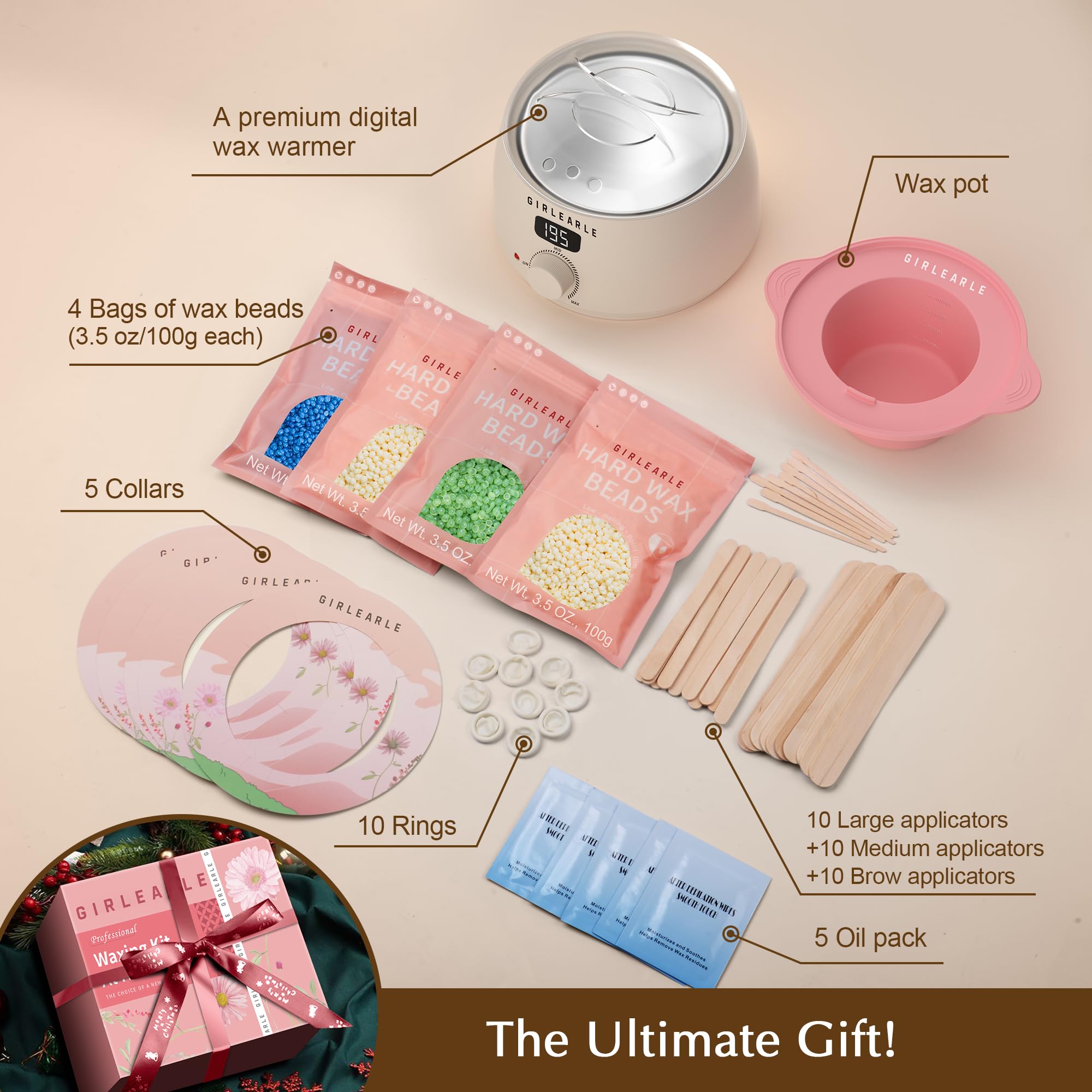 GIRLEARLE five wax oils to prep and soothe skin after waxing