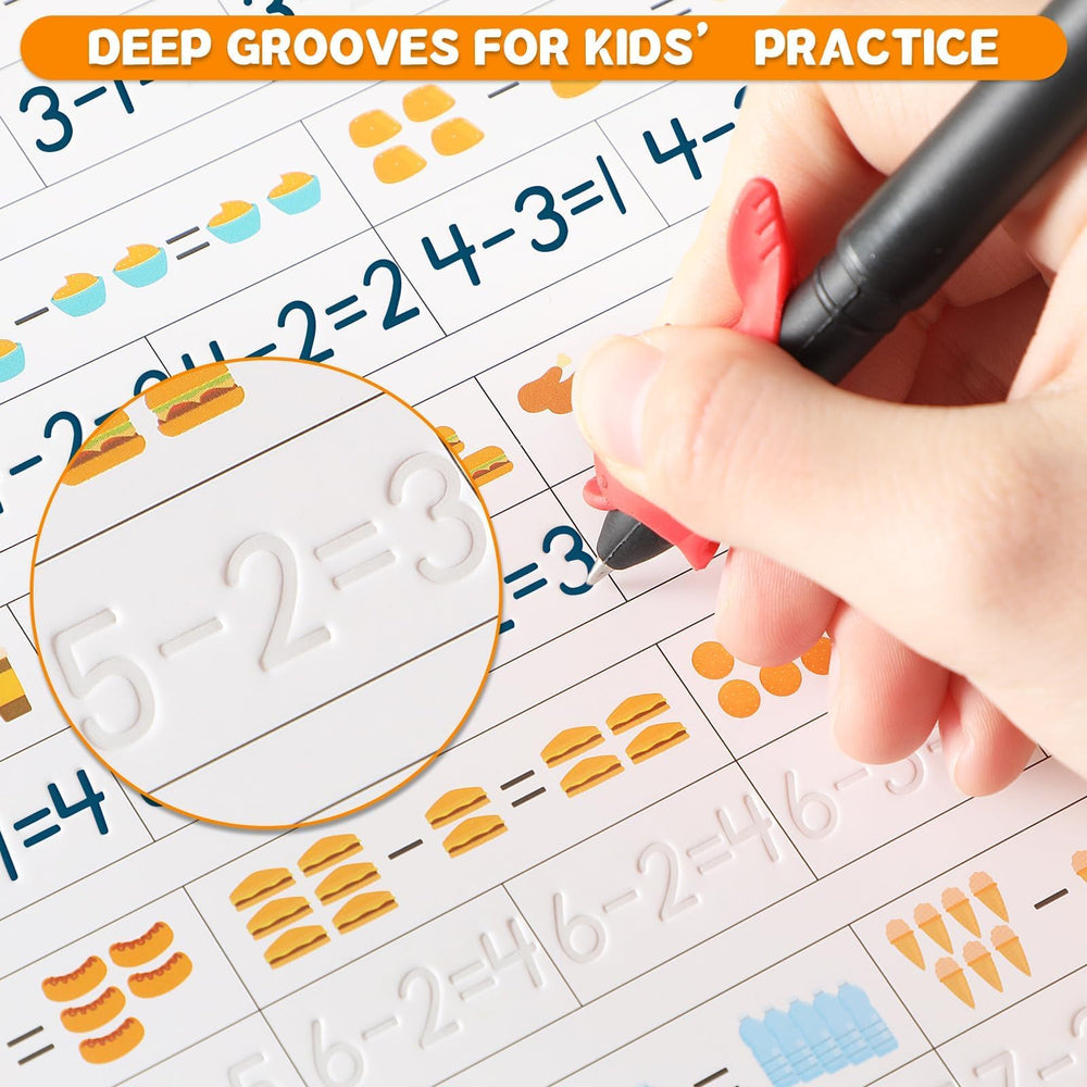 gisgfim letters and numbers tracing pages for foundational learning