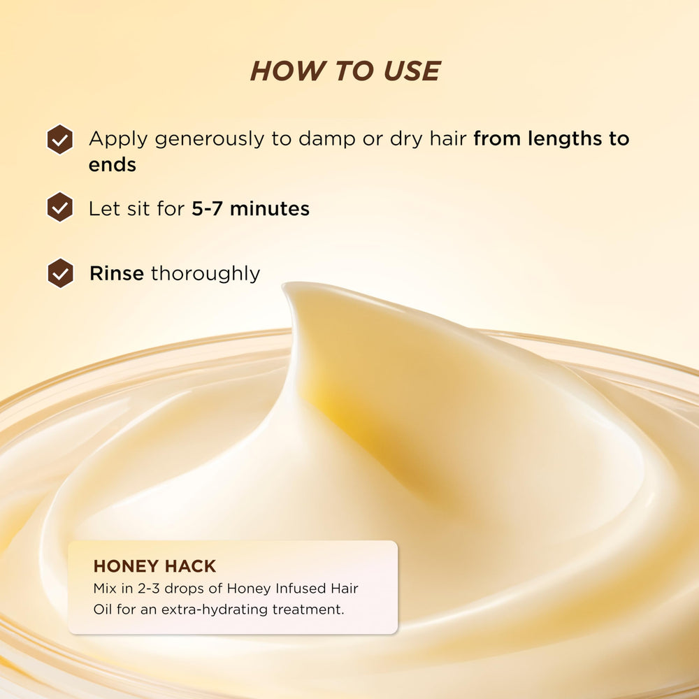 Gisou Honey Gloss Ceramide Therapy Mask overnight treatment for deep hydration.