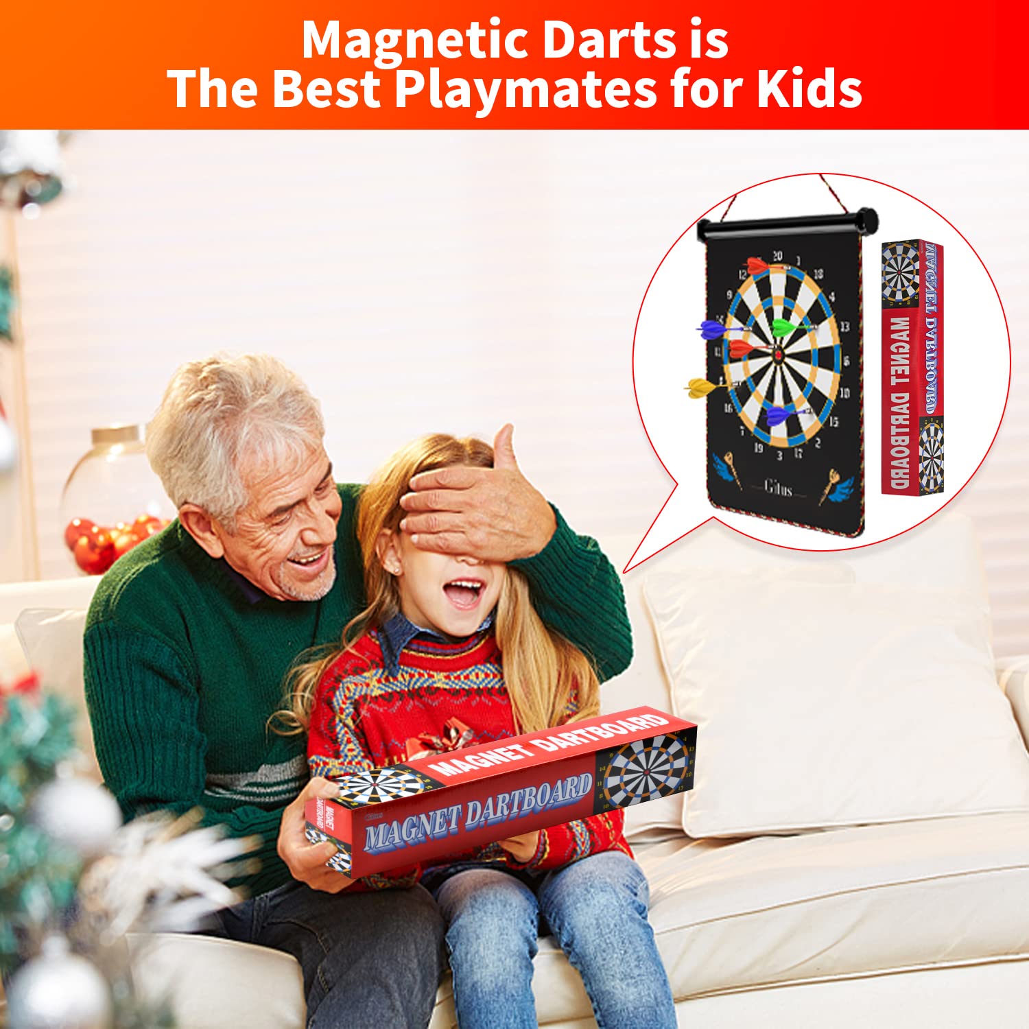 Gitus safe darts avoid wall holes during play.