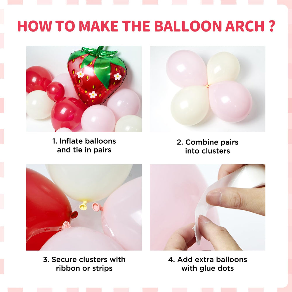 GIZIUXNE red 18inch balloons add vibrant pops for themed events.