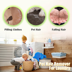GJPSBEN pet hair remover laundry in dryer action helps lint-free fabrics