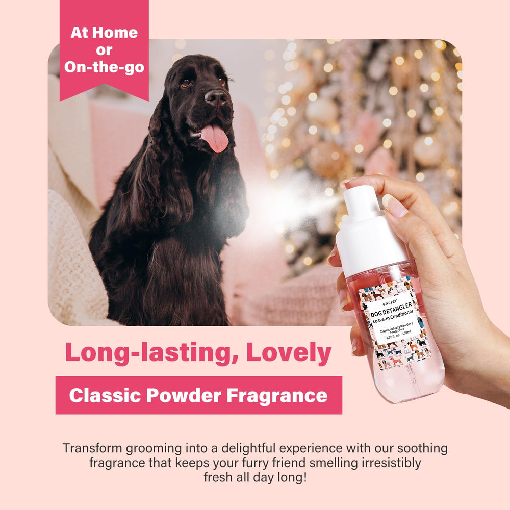 GJYC PET detangler packaging shown for easy purchase