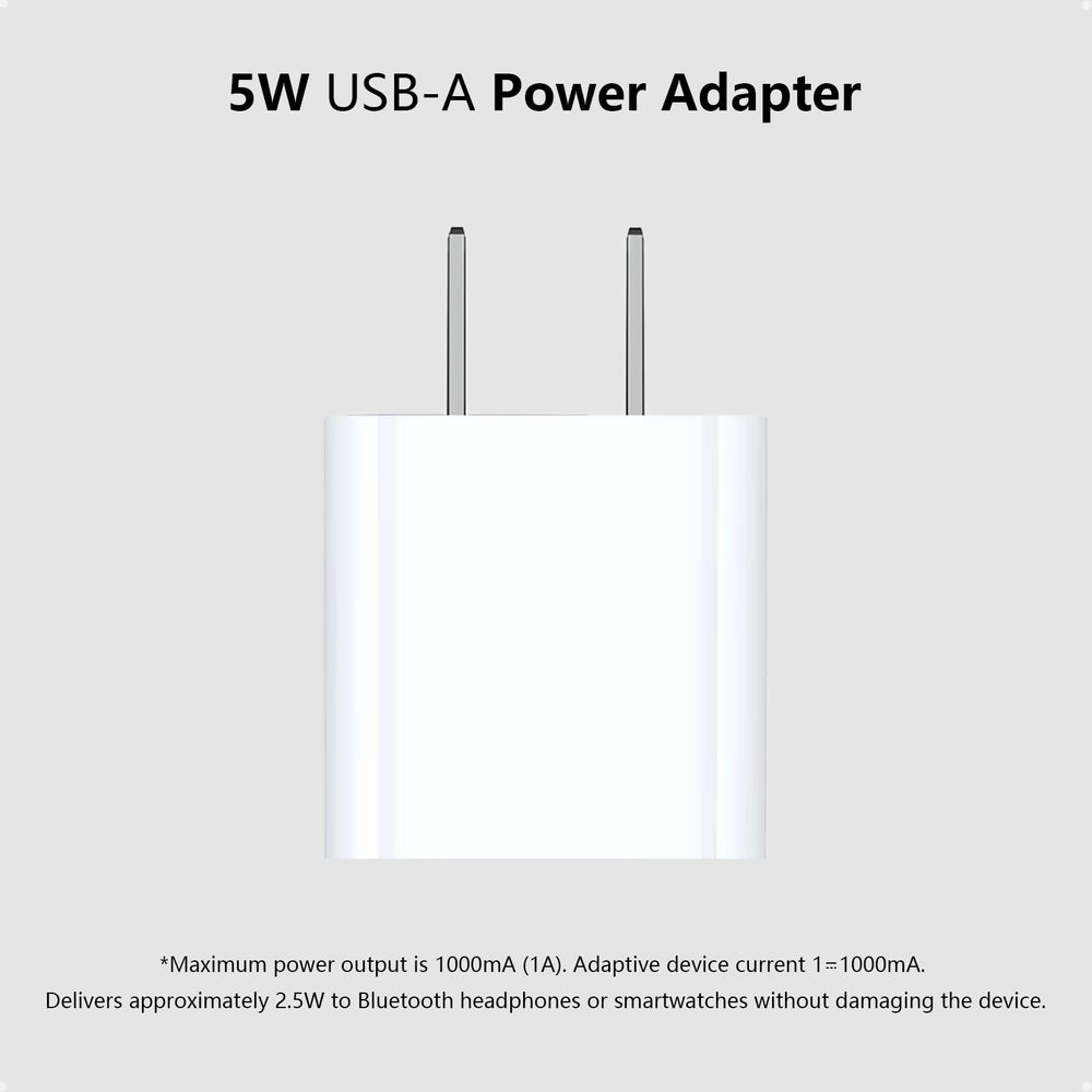 GKW wall outlet plug demonstrates quick, convenient charging at home or on the go.
