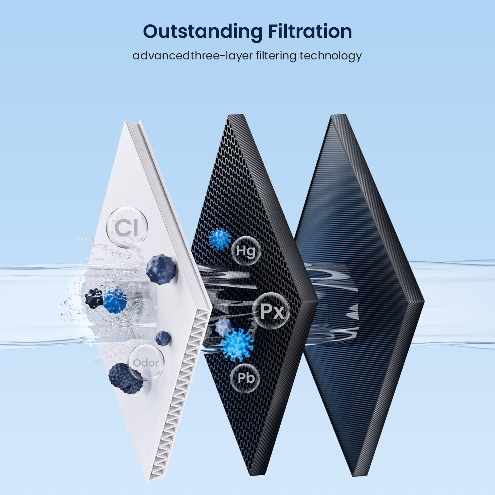 GLACIER FRESH fridge installation steps image guides quick, tool-free mounting.