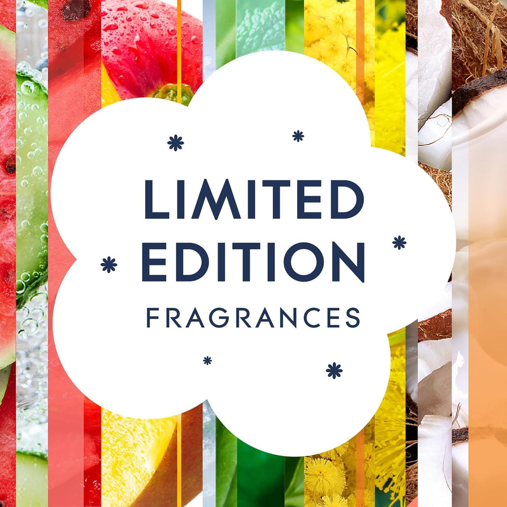 Glade 6-pack refills Radiant Bloom for continuous scent cycles
