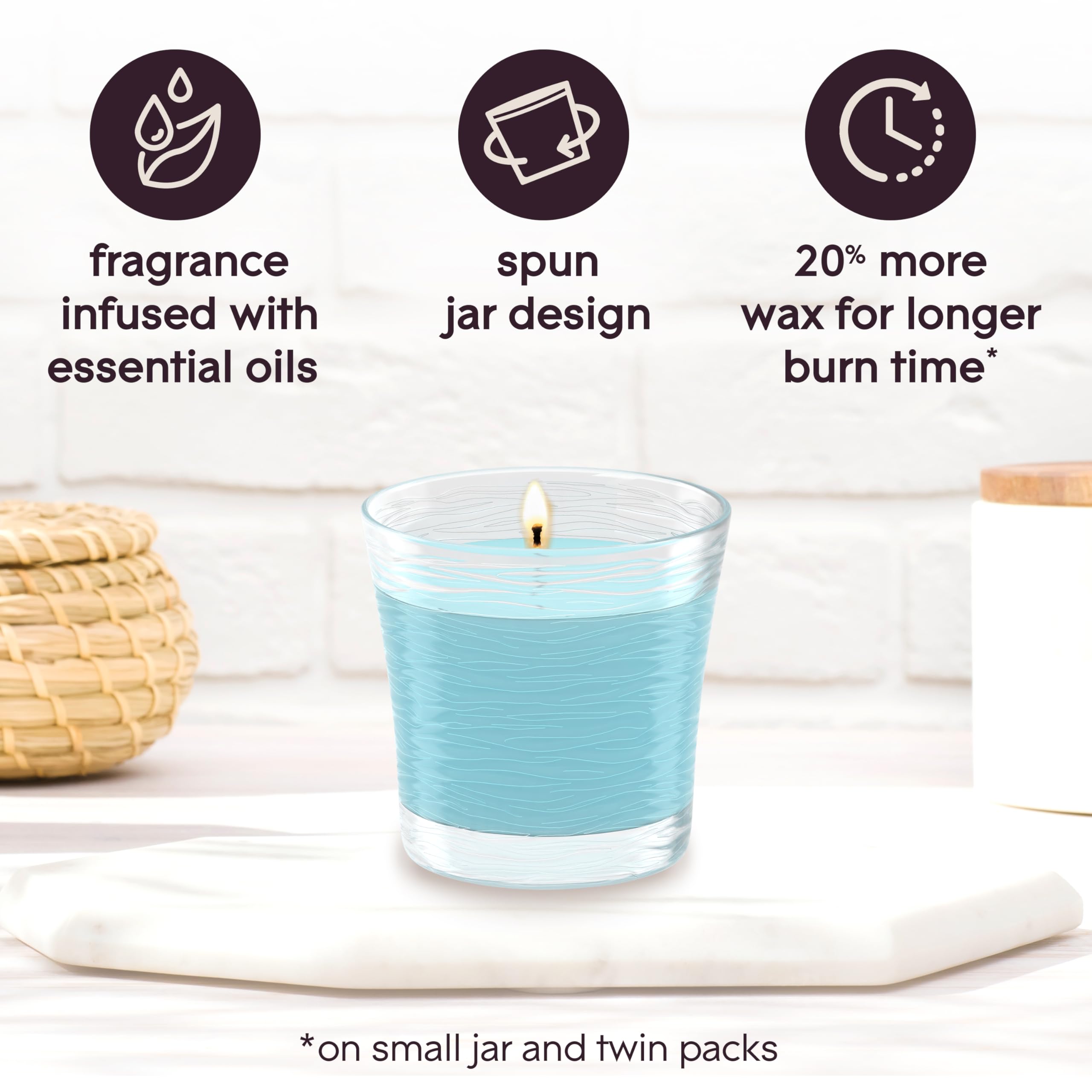 Glade Aqua Waves packaging box, ideal for gifting or restocking your stash.