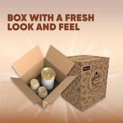 Glade dispenser battery compartment enables wireless operation.