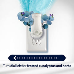 Dial control on Glade device for scent intensity adjustment