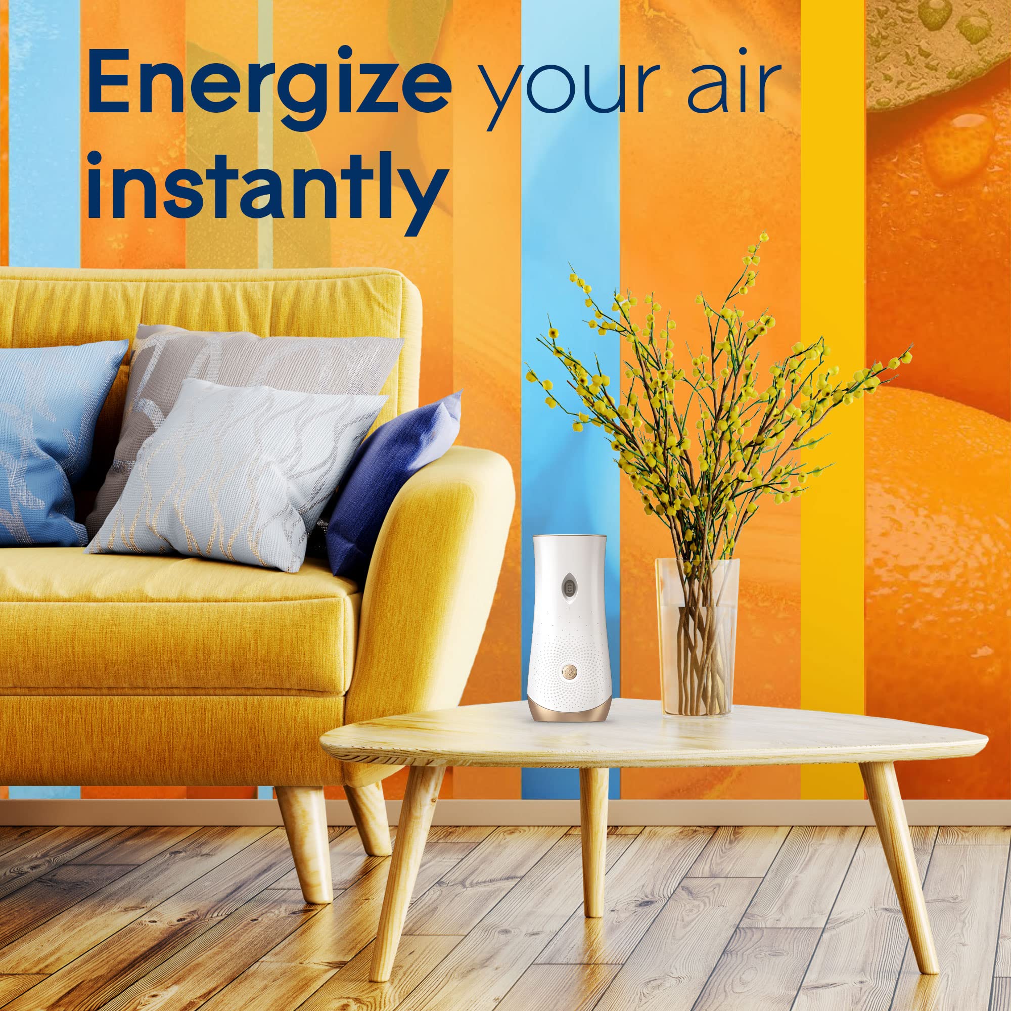 Glade easy setup ensures quick fragrance refresh in your space.