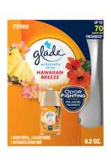Glade Hawaiian Breeze holder front for simple fragrance control in any room