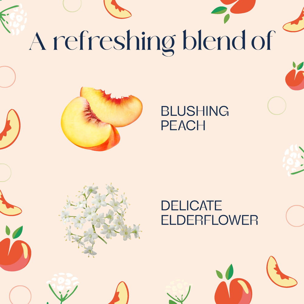 Glade Juicy Peach & Elderflower PlugIns refill for welcoming entryway aroma