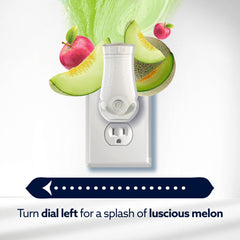 Glade Melon and Cherry Blossom two-scent blend in one refill.