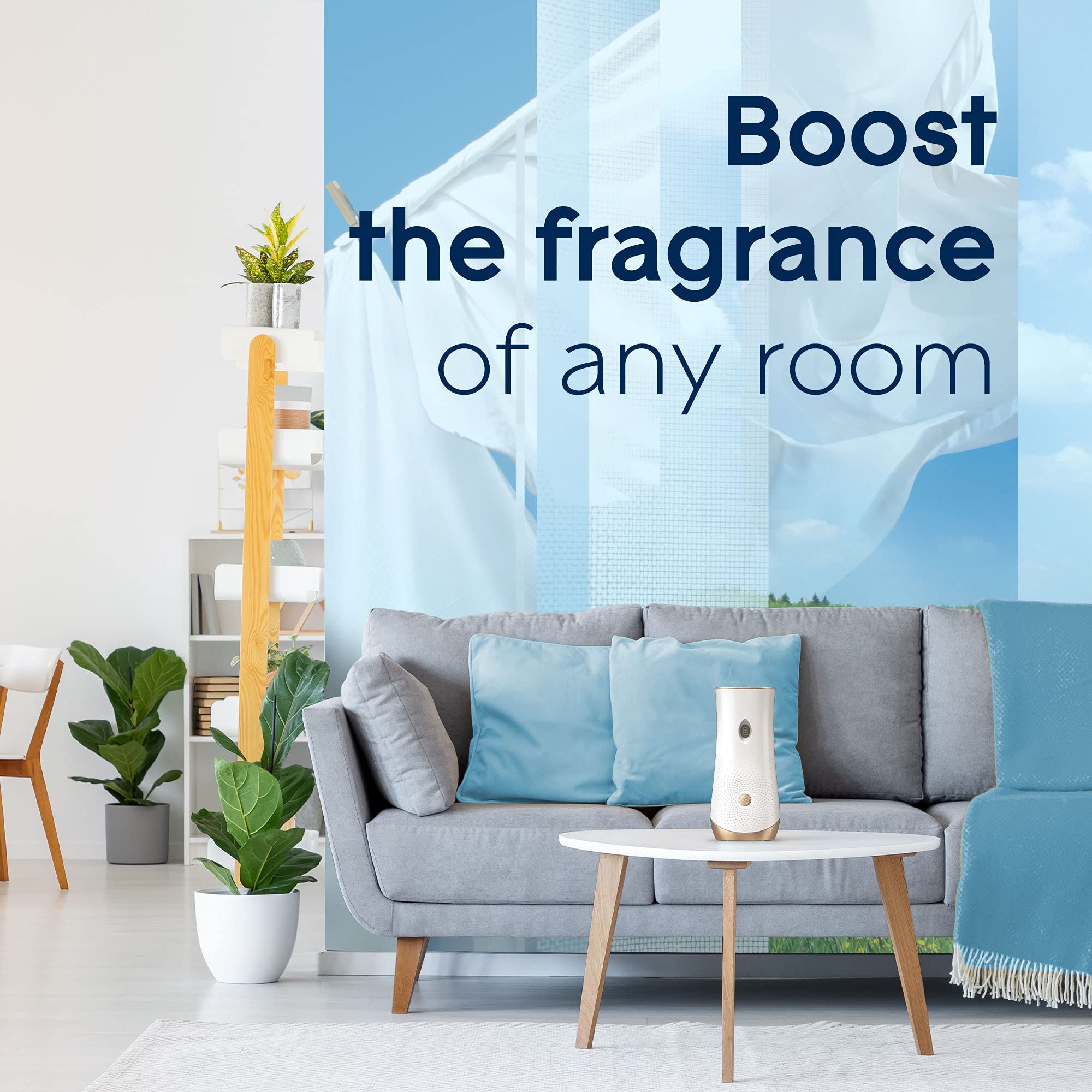 Glade two-refill pack packaging shows value and convenience