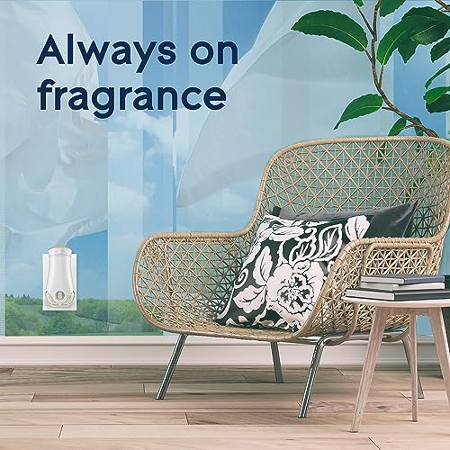 Glade PlugIns Clean Linen notes crisp air and lily of the valley.