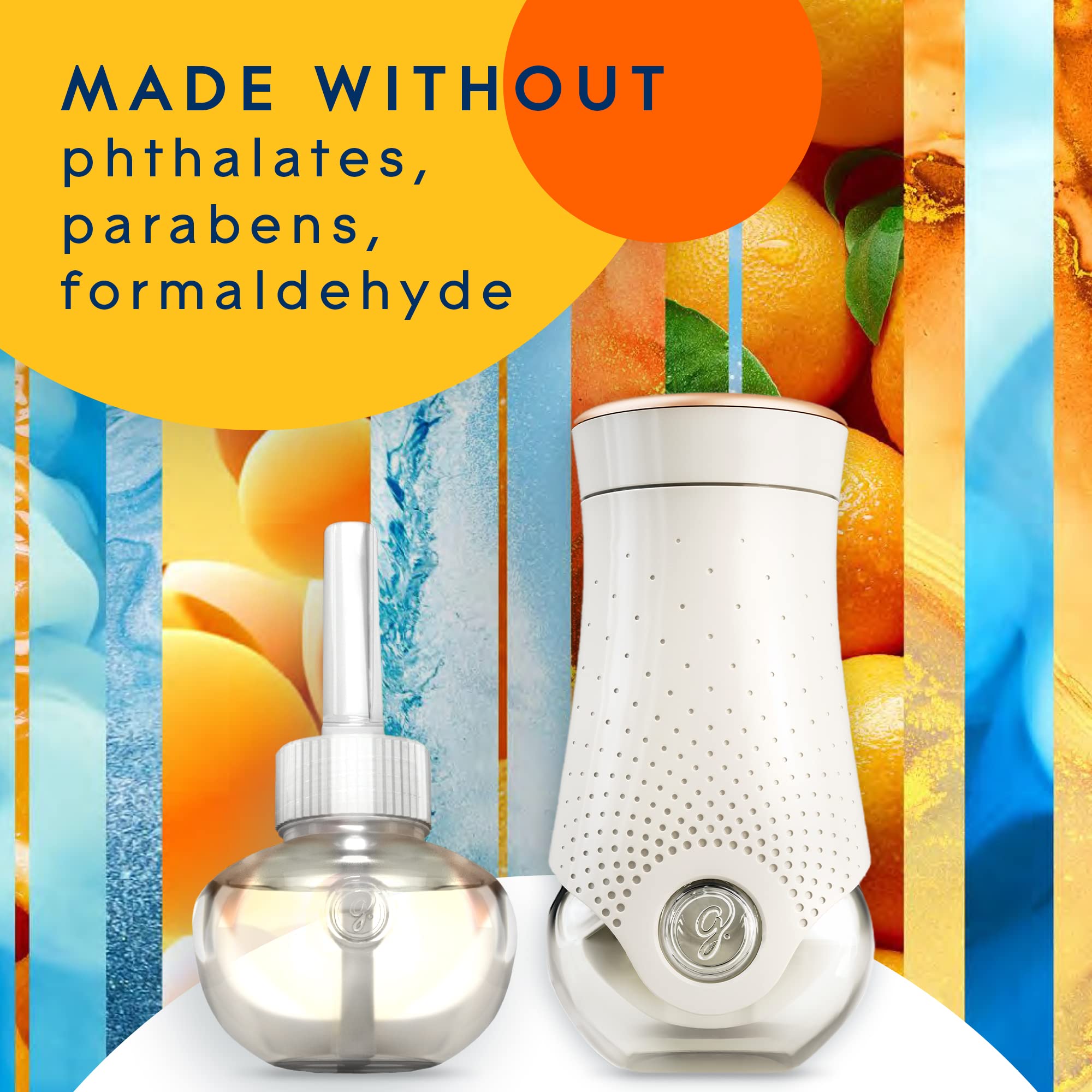 Glade refills extend fragrance for longer use on low setting