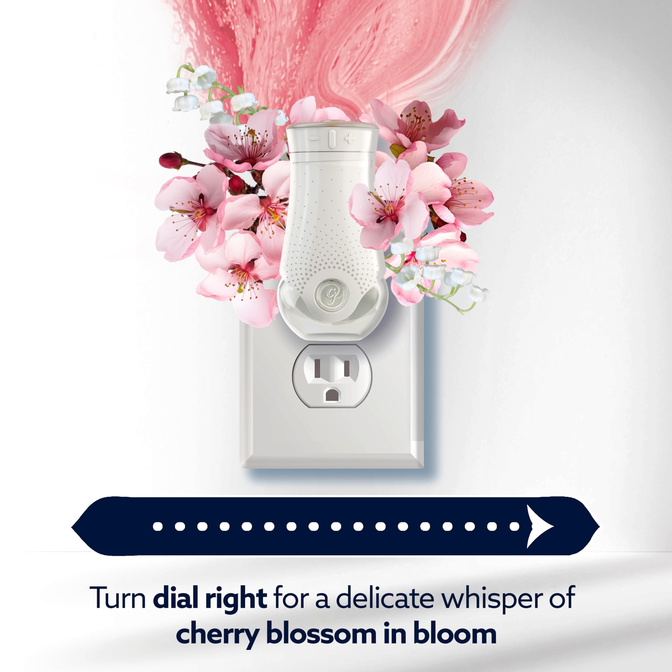 Cozy living space ambience created with Glade refills.