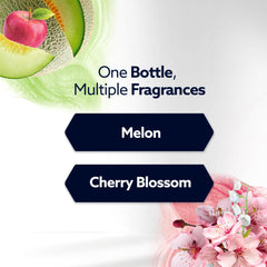 Glade PlugIns dial adjustment showing scent balance control.