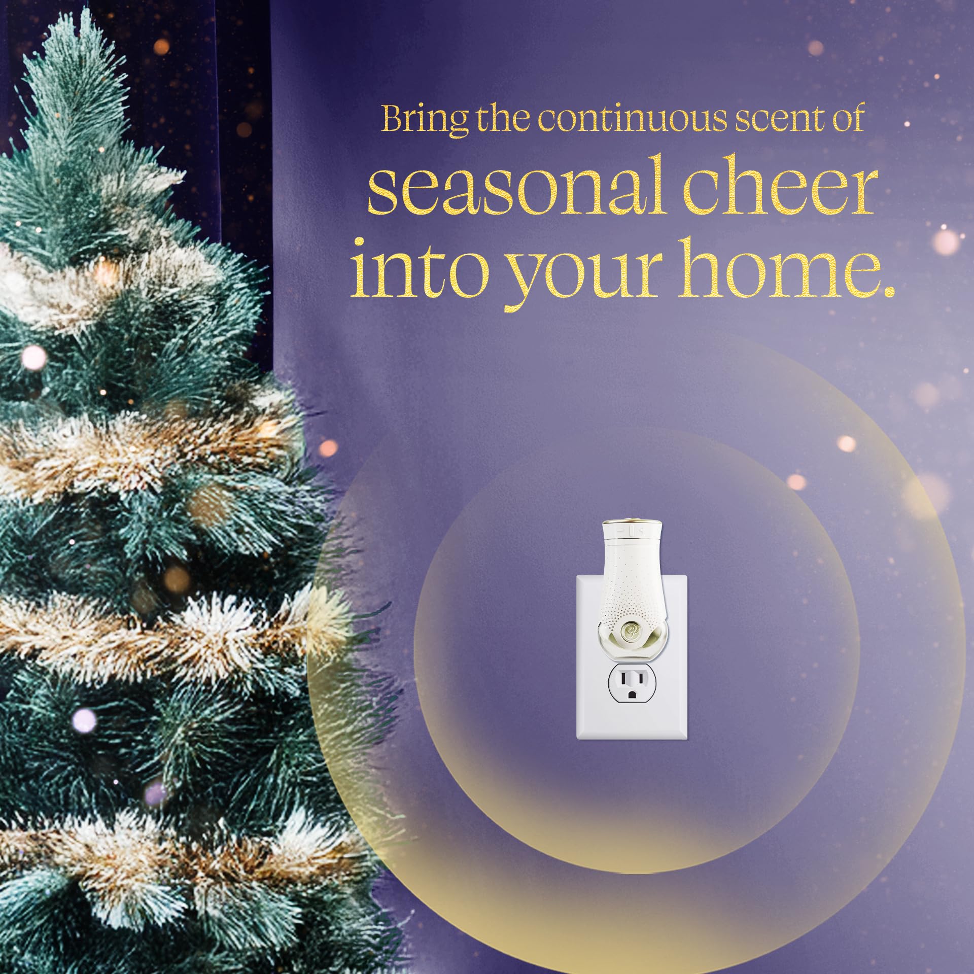 Glade PlugIns Embers & Sandalwood refill works with Glade warmers for easy setup