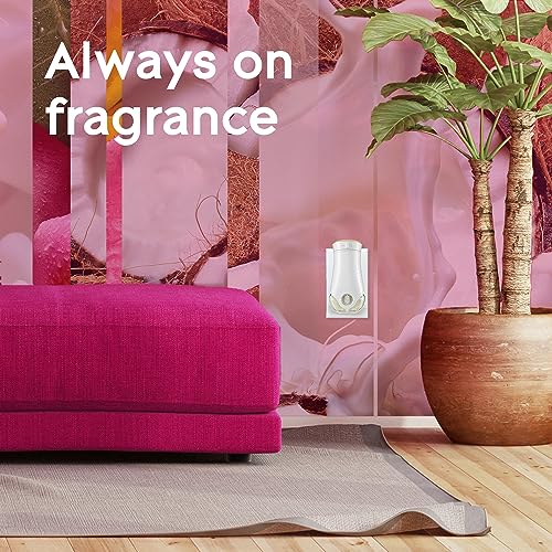 Glade PlugIns Exotic Tropical Blossoms easy setup in seconds.