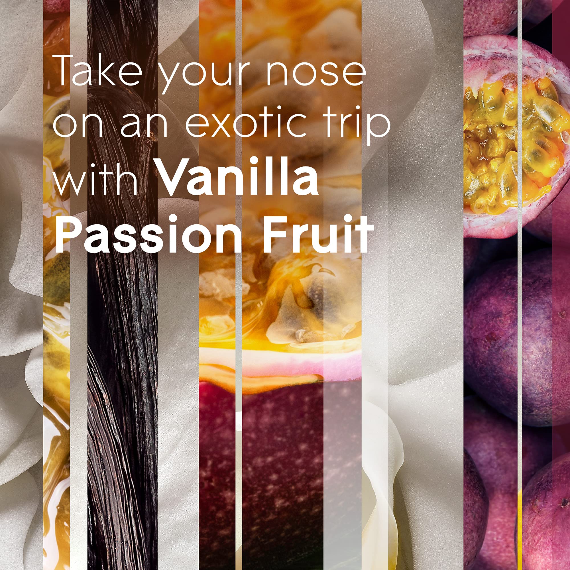 Glade PlugIns Vanilla Passion Fruit warmer suits living rooms and bathrooms.