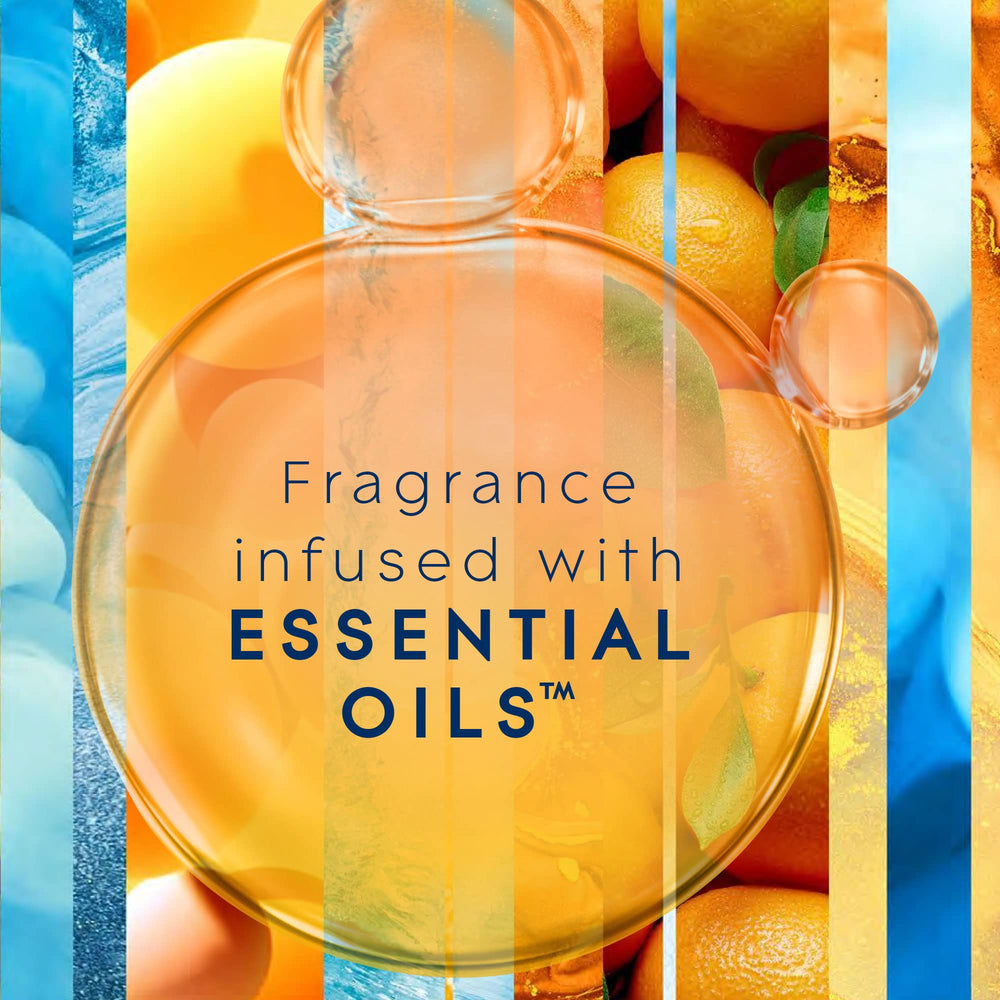 Glade scent refill suitable for kitchens, living rooms, and entryways.