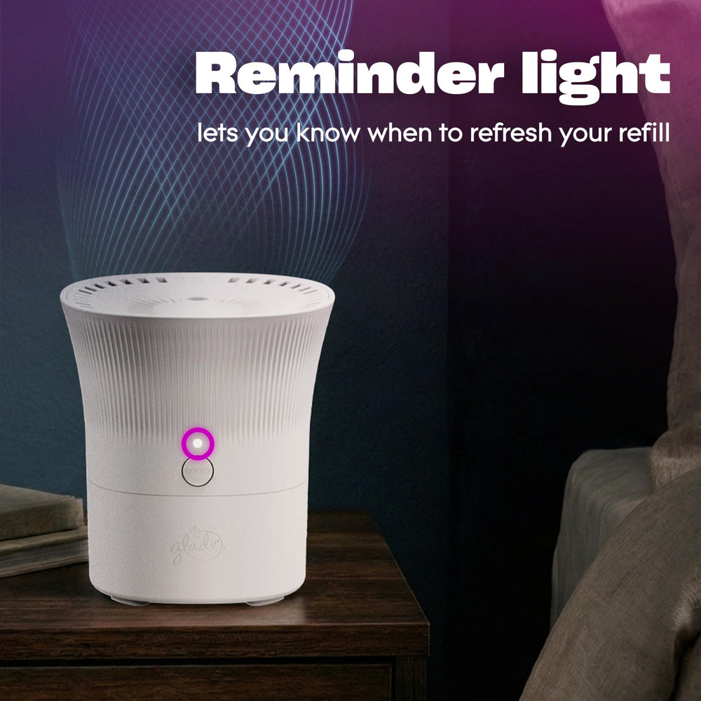 Glade Scent Flow PlugIns designed for larger rooms up to 600 sq ft.